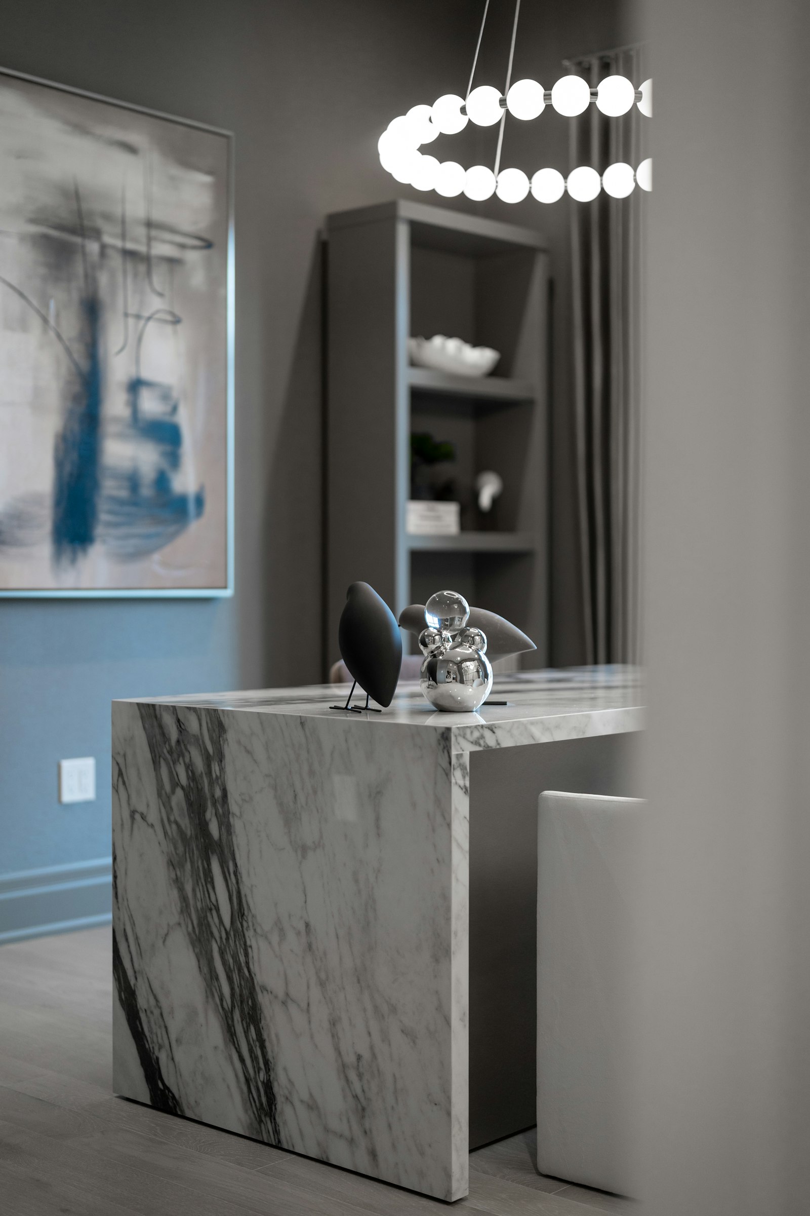 Refined architectural interior of a premium legal chamber